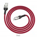 HOCO U68 Gusto ΚΑΛΩΔΙΟ ΦΟΡΤΙΣΗΣ 4A MICRO USB ΚΟΚΚΙΝΟ