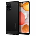 SPIGEN RUGGED ARMOR SAMSUNG A42 black backcover