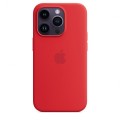 ORIGINAL APPLE SILICONE CASE MAGSAFE IPHONE 14 PLUS red backcover