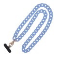 UNIVERSAL NECK STRAP CHAIN FOR PHONES 1.2m matte light blue