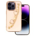 SENSO SPD CHAIN HEARTS IPHONE 14 PRO light pink