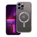 iS TPU MAG ELECTRO IPHONE 13 PRO MAX trans purple backcover