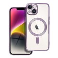 iS TPU MAG ELECTRO IPHONE 14 trans purple backcover