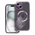 iS TPU MAG ELECTRO IPHONE 15 trans purple backcover