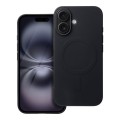 iS TPU SILICONE MAG IPHONE 16 (BIG HOLE) black backcover