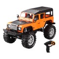 DOUBLE EAGLE REMOTE CONTROLLED LAND ROVER DEFEDER ROCK CRAWLER 1:14 orange