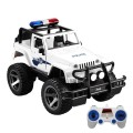 DOUBLE EAGLE REMOTE CONTROLLED JEEP POLICE CAR 1:12 white