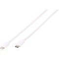 VIVANCO DATA CABLE TYPE C TO LIGHTNING MFI 1m white